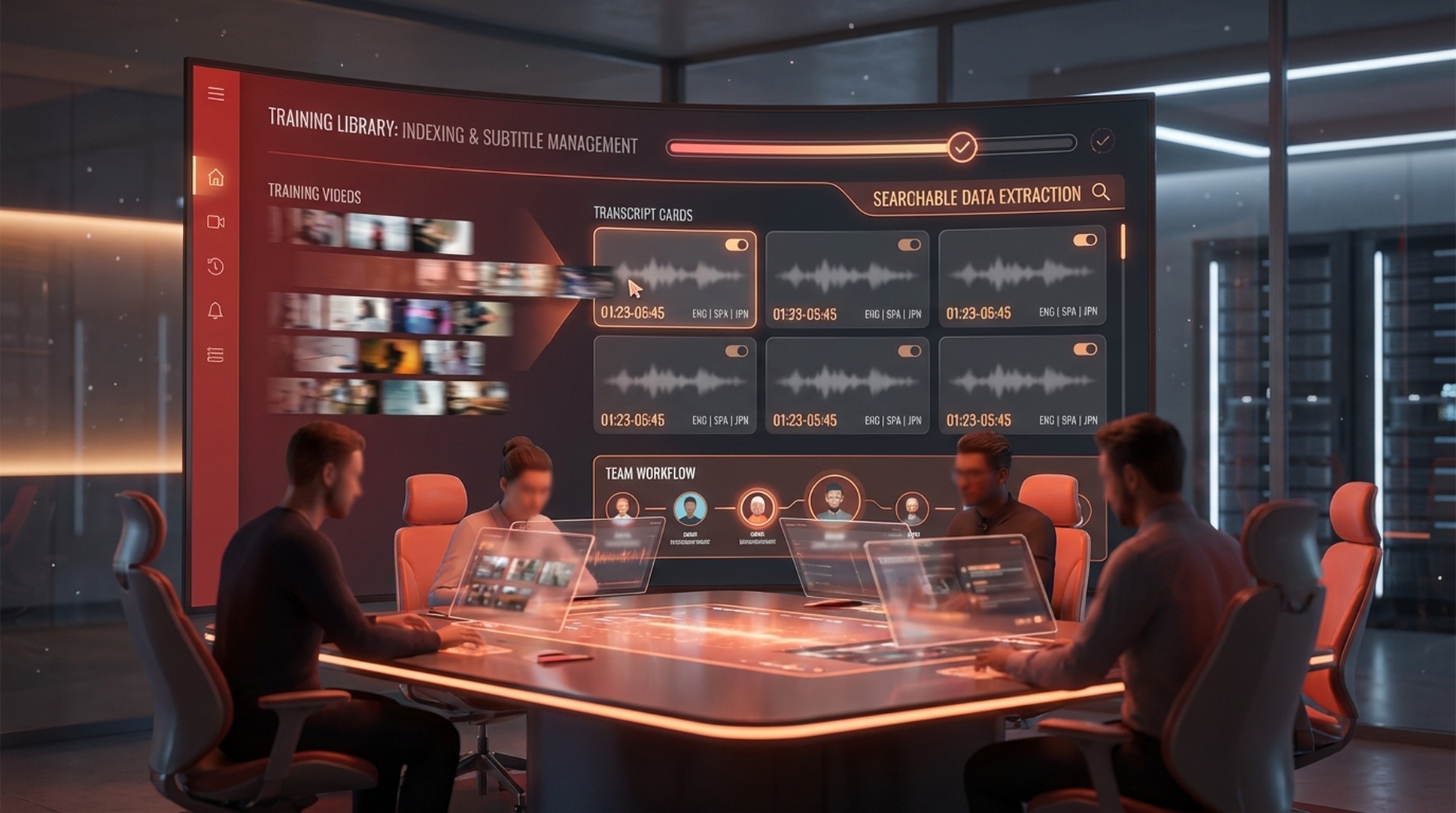 Video archive indexing with felo-youtube-subtitling